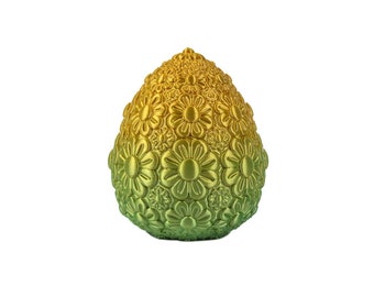 Flower Egg | 3D Printed Decorative Eggs - Print A Brick