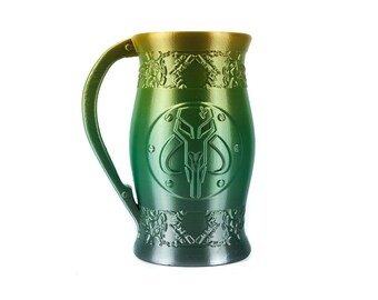 Mandalorian Mug | 3D Printed Can/Beer Holder - Print A Brick