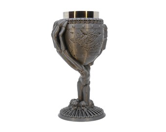 Skeleton Chalice: Gothic 3D Printed Drinkware for the Night Dweller - Print A Brick