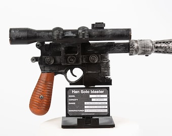 Han Solo DL-44 Blaster | 3D print Star Wars Prop Replica - Print A Brick