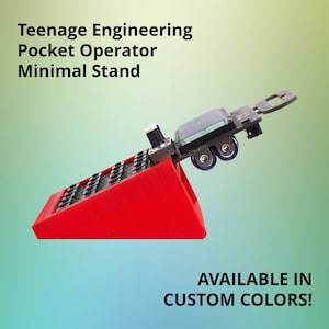 3D Printed Minimal Stand for Teenage Engineering Pocket Operato | Personalised Stand | 3D Printed Stand | Holder | Print-A-Brick