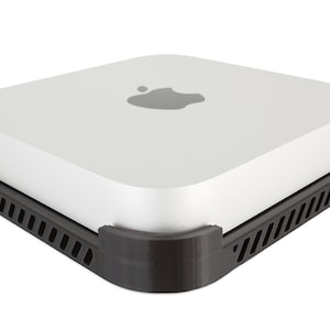 Mac Studio / Mac Mini Minimalist Desk Riser Base with anti-slip pads | anti dust, anti spills, overheating prevention stand