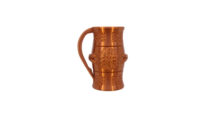 Celtic Tree Ent Mug 3D Printed Can/Beer Holder Print A Brick Bronze