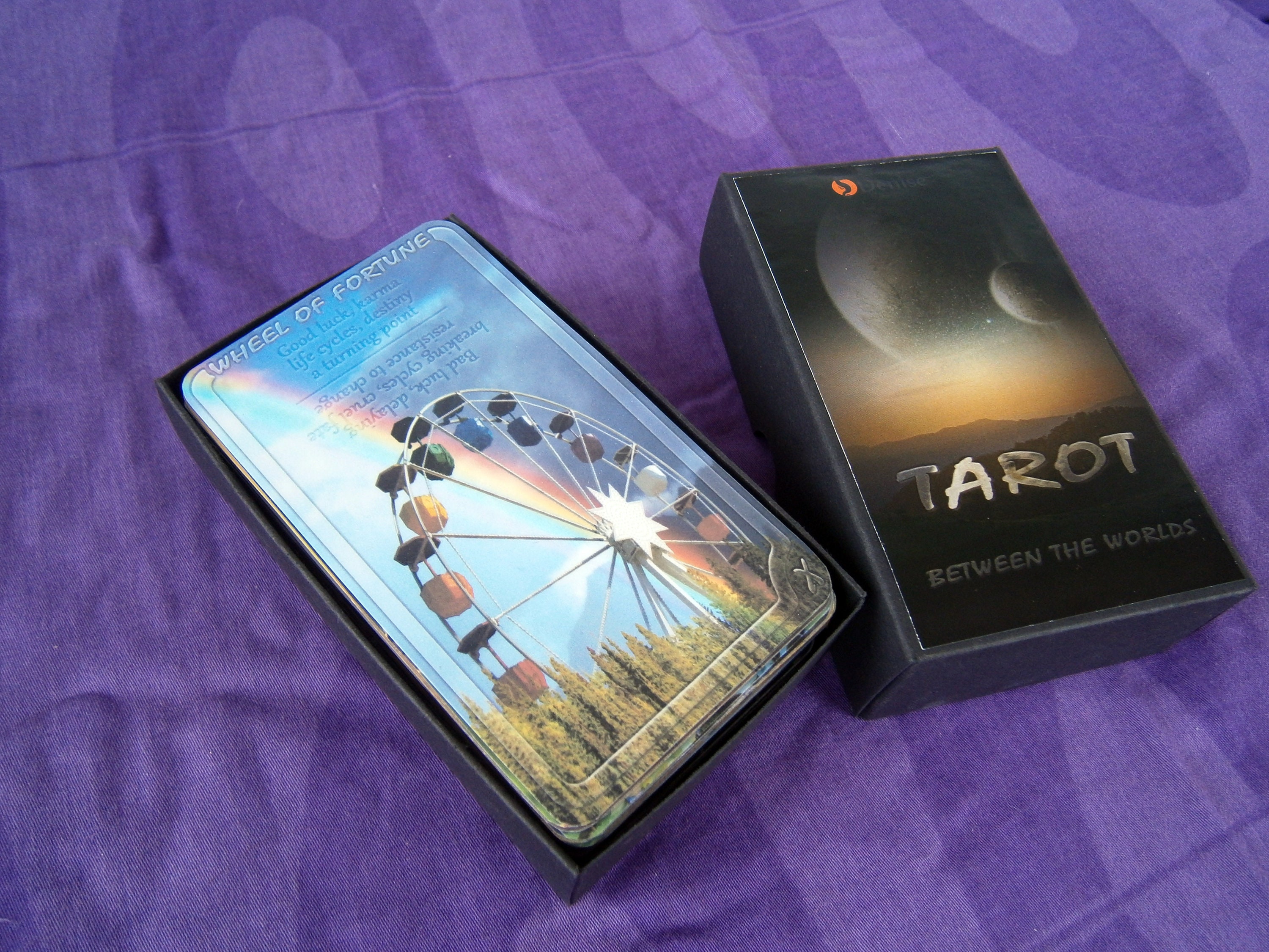 Laminated Tarot Deck Between the Worlds Series 78 Cards With Etsy