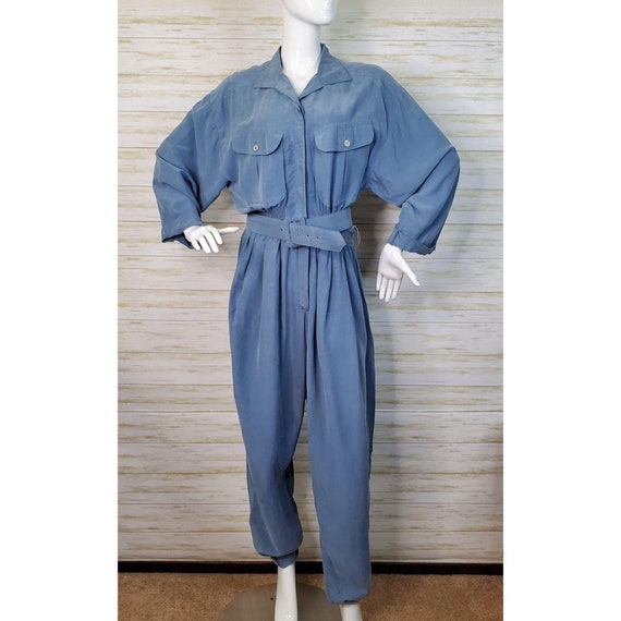 Vintage 80's Karen Alexander Overall Long Sleeves