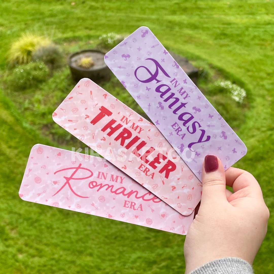 In My Book Genre Era Icon Bookmarks Reading Reader Bookish Fantasy ...