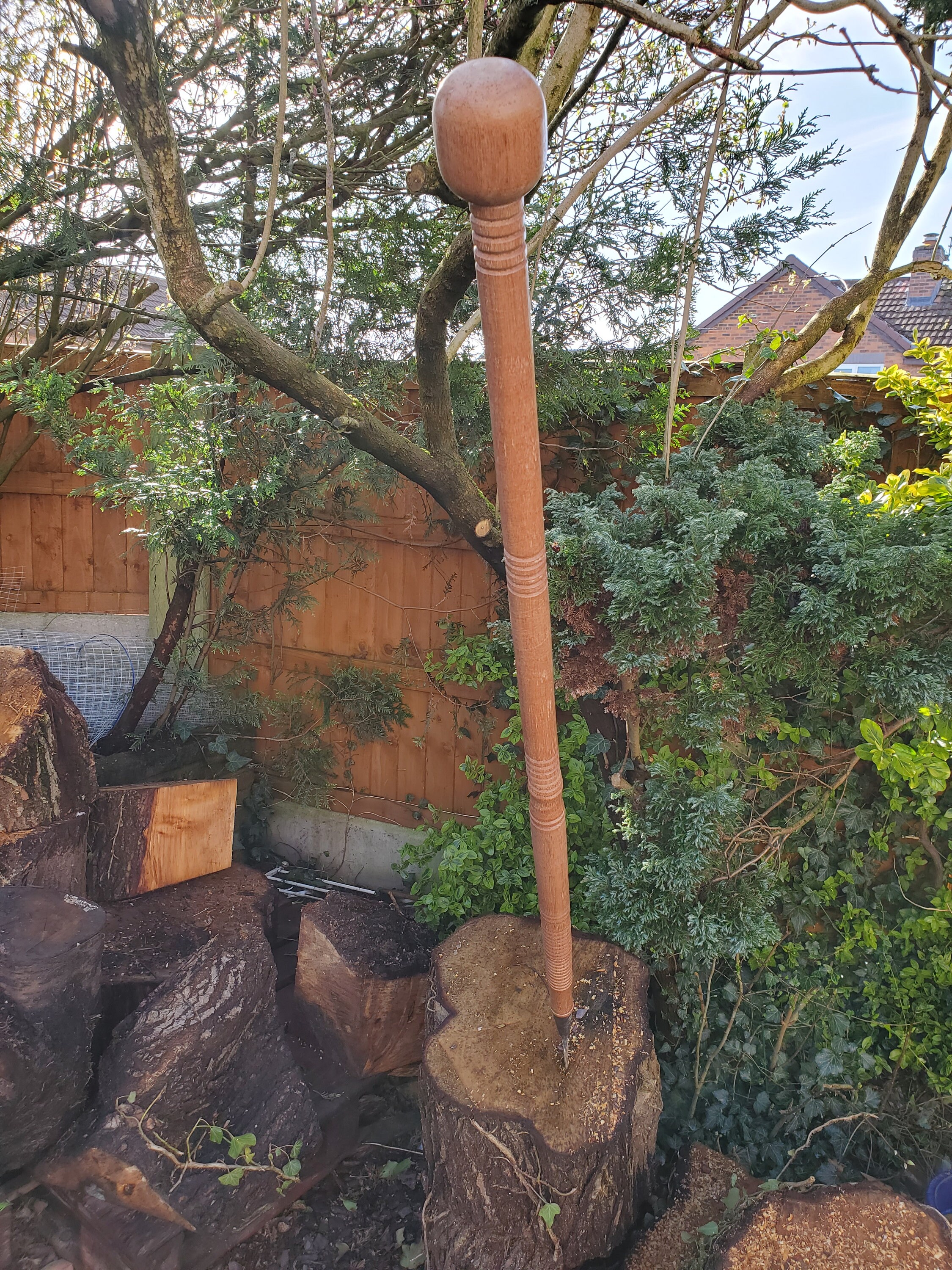 Utility hiking pole / throwing spear / large knife | Etsy