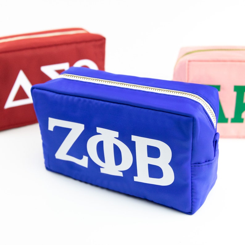 zeta phi beta makeup bag