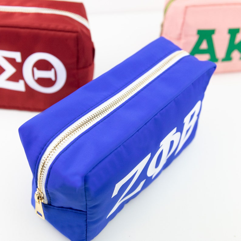 zeta phi beta makeup bag