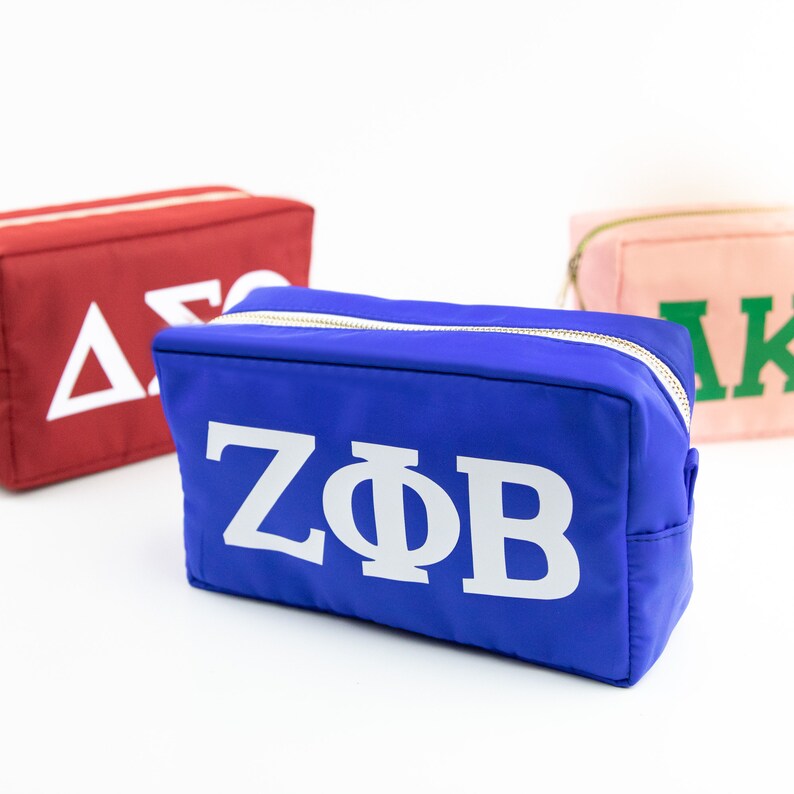 zeta phi beta makeup bag
