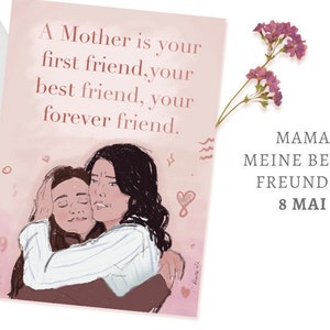 Biglietto per la festa della mamma Migliore amica Gilmore Girls