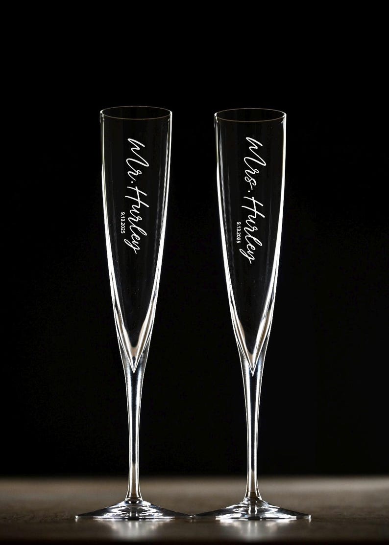 Waterford Elegance Trumpet Champagne Flutes - Thumbnail 3