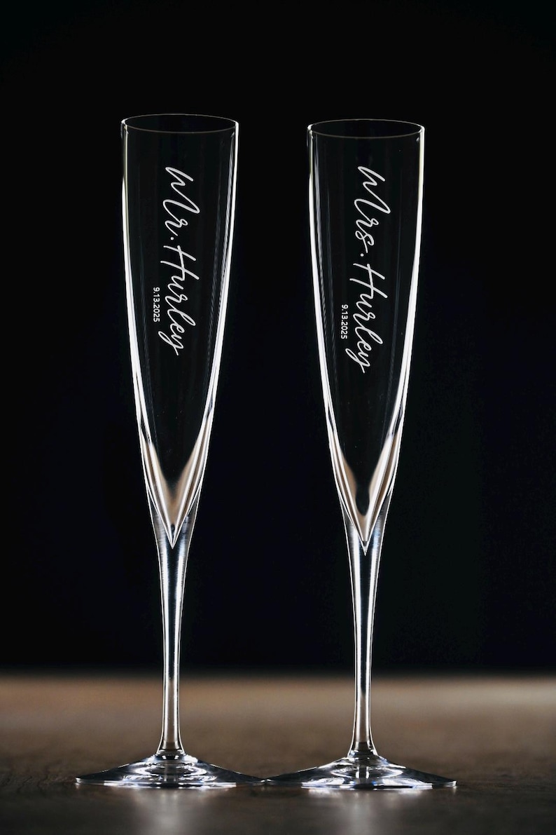 Waterford Elegance Trumpet Champagne Flutes - Thumbnail 2