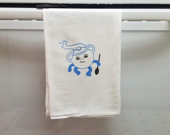 Stew Pot Flour Sack Dish Towel- Old Fashioned Design