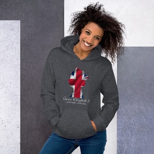 Honor Queen Elizabeth II Unisex Hoodie