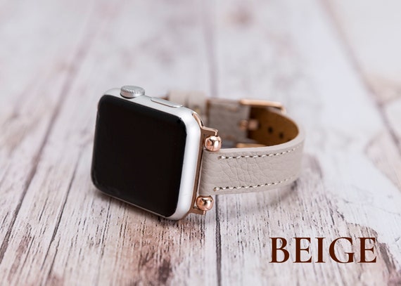 Women Slim Link Band Metal Strap for Apple Watch SE 8 7 6 5 4 3 40/44mm  41/45mm