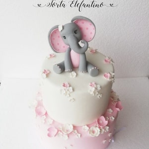 Torta Elefantino - Elephant Cake Topper - Dummy Cake