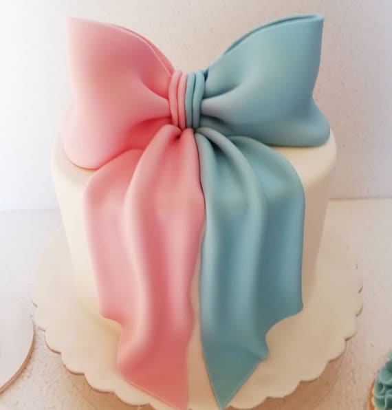 BETESSIN Decorazione Torta Boy or Girl Cake Topper Baby Shower Topper Torta Gender Reveal Decorazioni Nascita per Compleanno Battesimo Feste Bambini