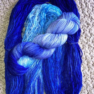 Yarn Is Life hand dyed yarn wool, cotton, acrylic afbeelding 3