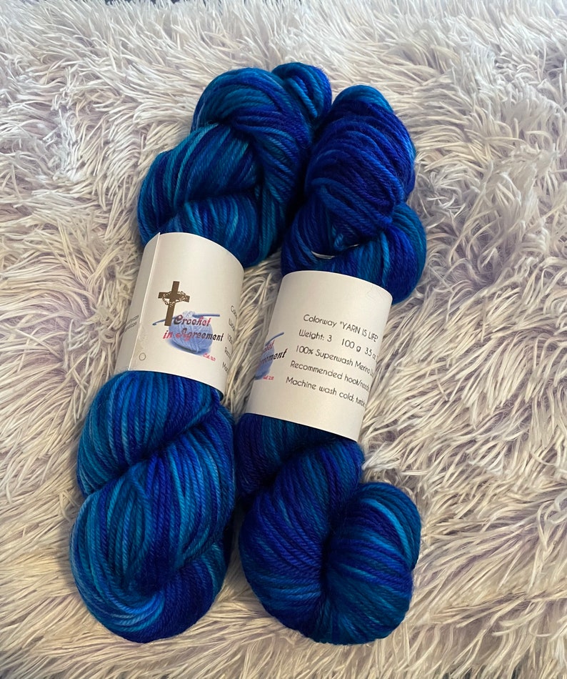 Yarn Is Life hand dyed yarn wool, cotton, acrylic afbeelding 7