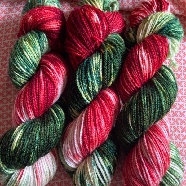 Be Sweet (Don't Be Ugly) hand dyed yarn - wool, cotton, acrylic