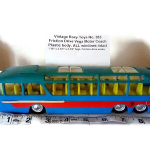 1970&#39;s Roxy Toys Vega Major Motor Coach Friction Toy