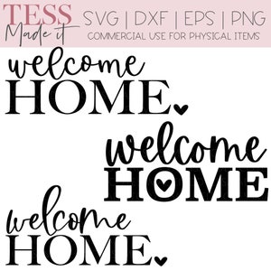 Welcome SVG Bundle - Welcome Home SVG - Welcome Sign SVG For Cricut Crafters