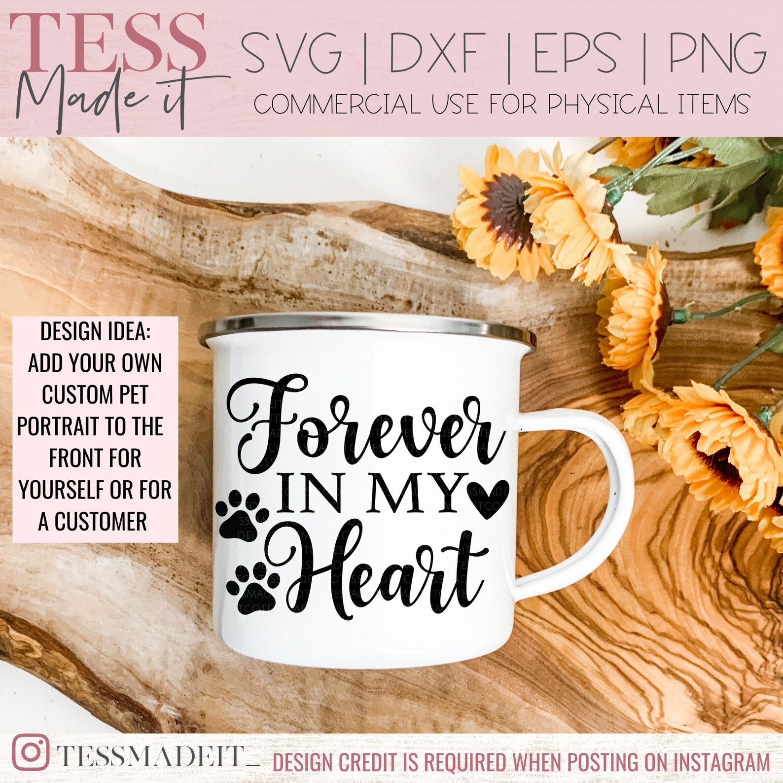 Dog Memorial SVG Memorial Ornament SVG Pet Memorial SVG Etsy