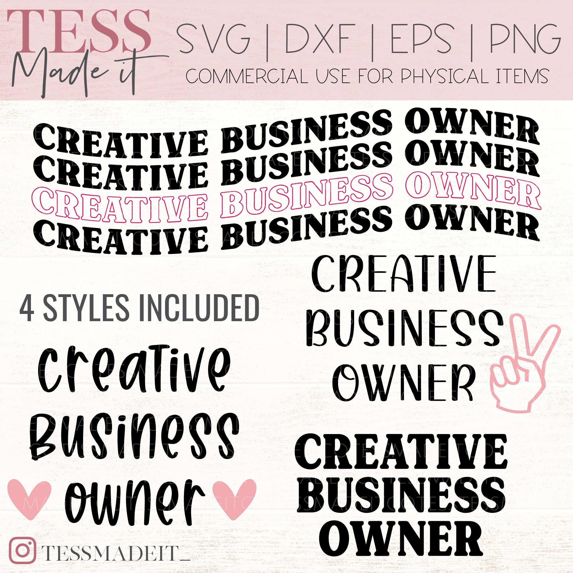 Small Business Owner SVG Small Business SVG Bundle | Etsy