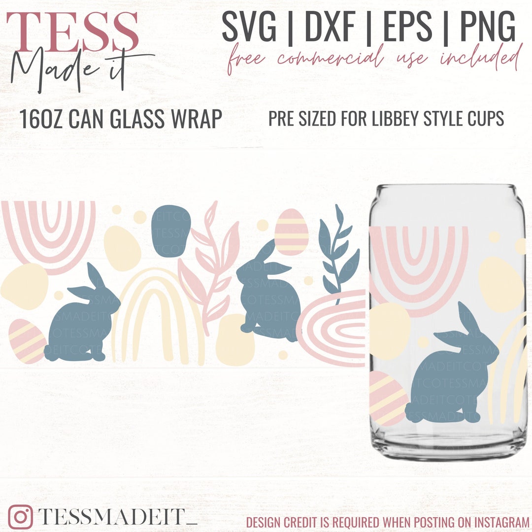 Boho SVG - Can Glass SVG - Boho Rainbow SVG - Easter Cold Cup Svg for ...