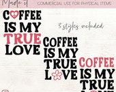 Retro Valentine's Day SVG - Retro SVG - Coffee Cup SVG - Groovy Svg For Cricut & Silhouette Crafters