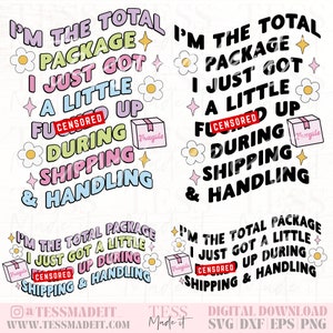 Snarky SVG Libbey Glass SVG Sarcástico SVG Humor adulto Svg Foda-se Svg Rude Svg Caneca de café engraçada Svg Sweary Svg Eu sou o pacote total
