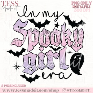 Spooky Season PNG Halloween PNG Designs Spooky Girl Era PNG Fall Sublimation Designs Downloads for Crafters Fall Mug Png Halloween Shirt Png