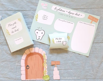 Kit à imprimer PETITE SOURIS dent tombée