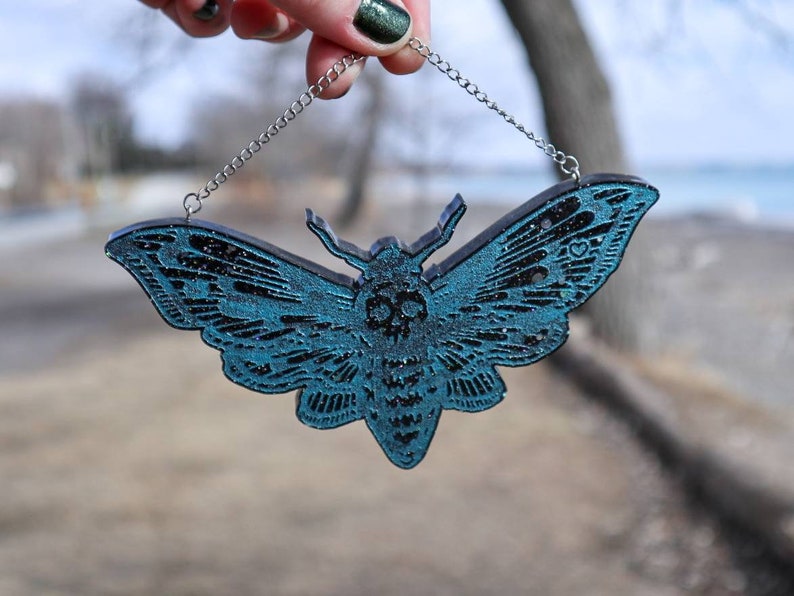 Death/'s head hawkmoth wall art Moth wall hanging