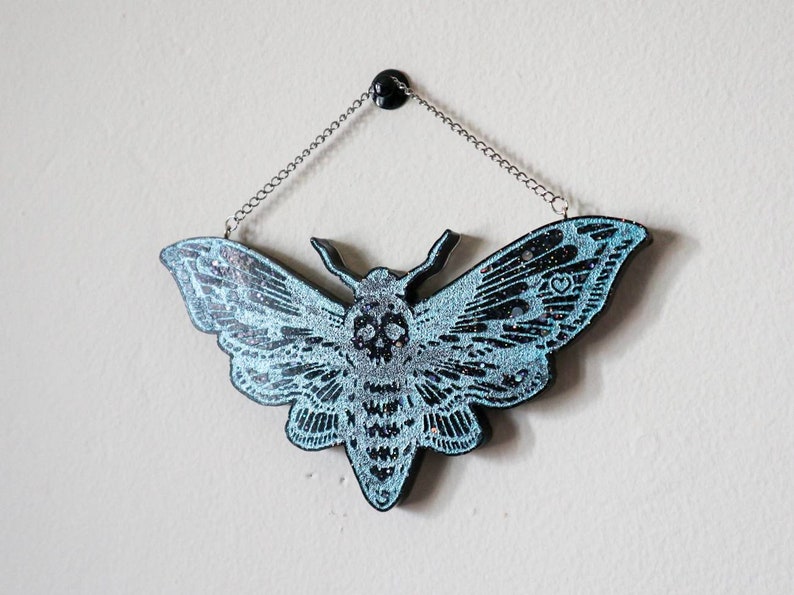 Death/'s head hawkmoth wall art Moth wall hanging