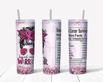 Breast Cancer Warrior, Breast Cancer Survivor, Breast Cancer Awareness, Breast Cancer Month, Breast Cancer, Tumbler, Skinny Tumber