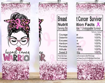 Breast Cancer Warrior, Breast Cancer Survivor, Breast Cancer Awareness, Breast Cancer Month, Breast Cancer, Tumbler, Skinny Tumber