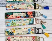 Rifle Paper Co Key Fob Wristlet Key Fob Wristlet For Her Personalized Key Fob Gifts for Her