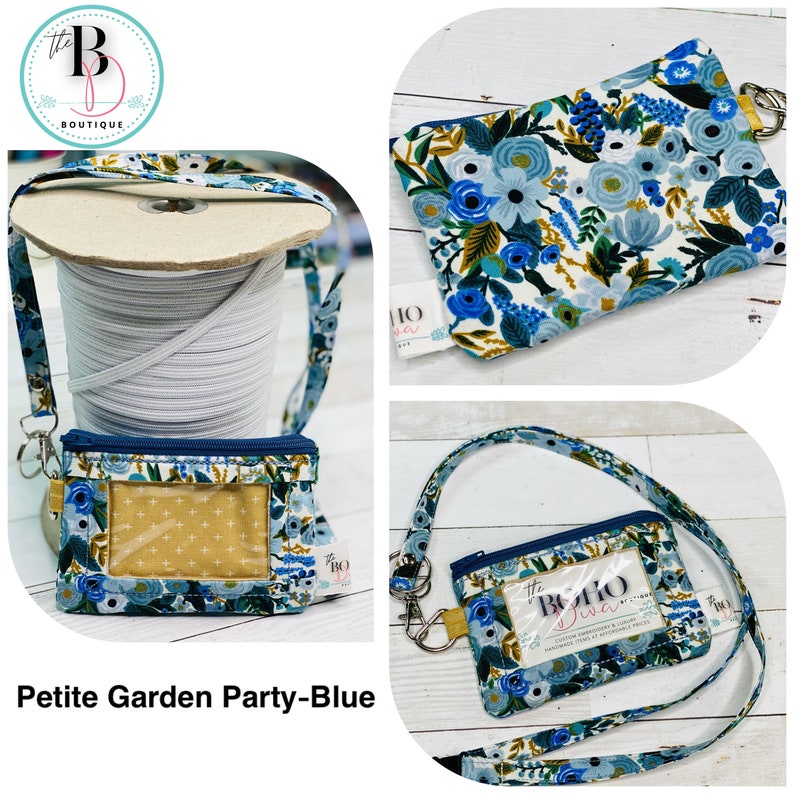 Carteira de identificação com foto e cordão destacável | Rifle Paper Co | Cordão destacável | Bolsa de identificação com zíper | Crachá de identificação | Carteira de identificação com zíper imagem 6