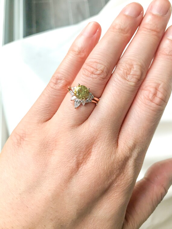 Lemon quartz engagement rings top