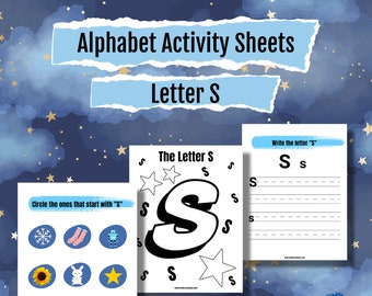 Letter S Activity Sheets
