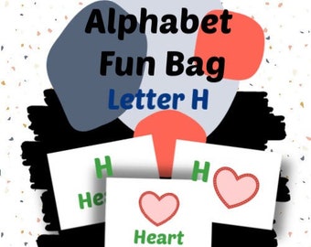 Alphabet Fun Bag - Letter H