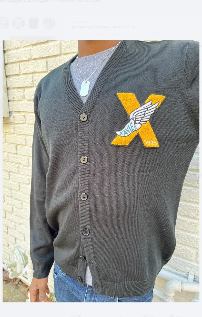 Wool Black Louisiana Xavier University Varsity Jacket - Jackets Masters