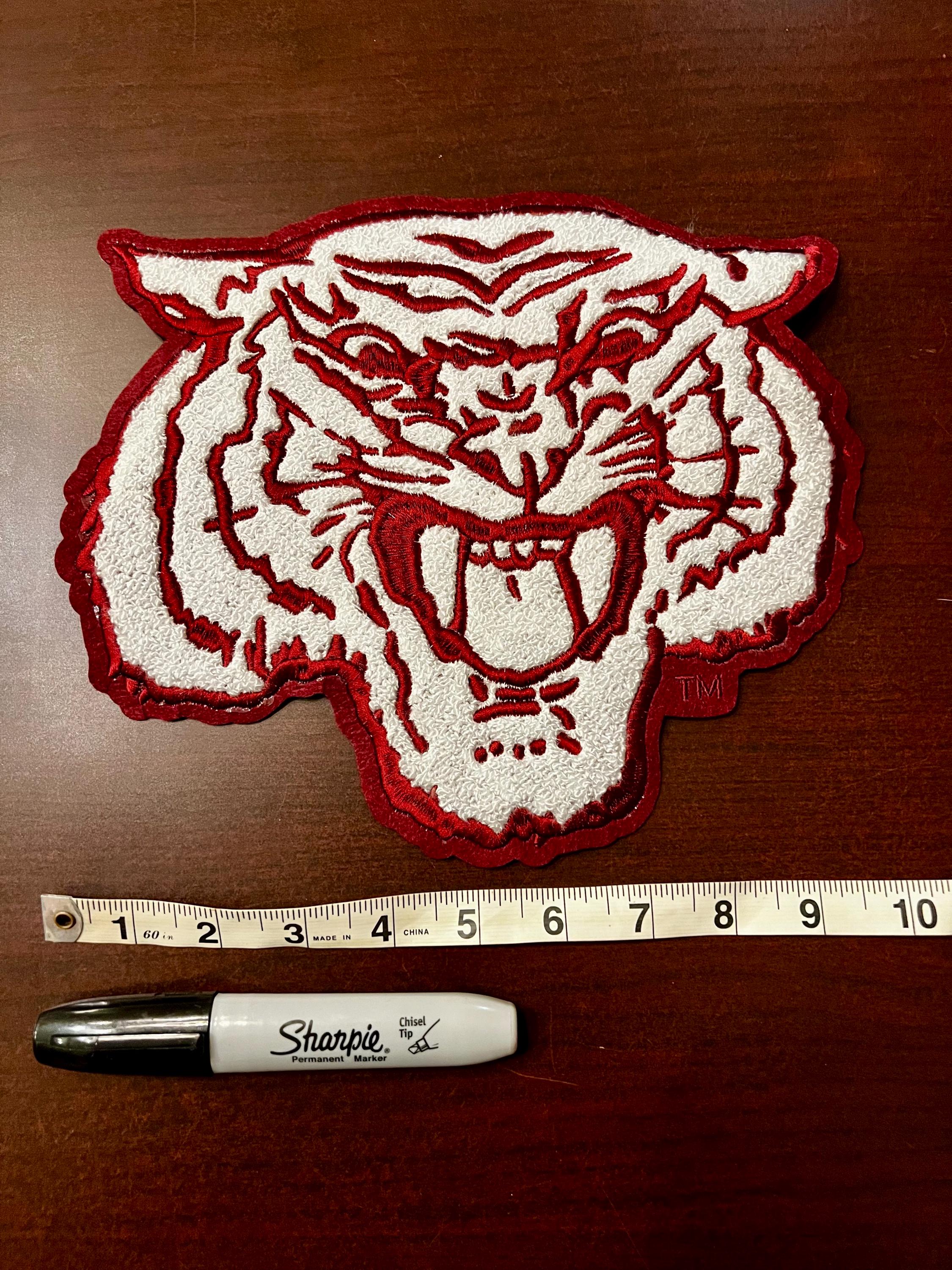 Large Tiger Embroidered Patch - Etsy