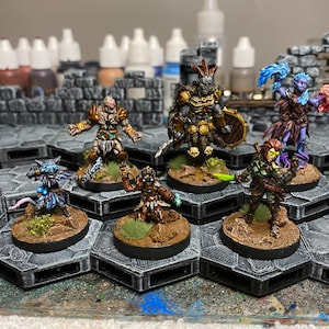 GLOOMHAVEN 3D | Player Character Painting Commissions | Hand-Painted, Detailed or Single Color