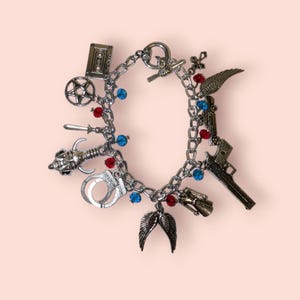 Supernatural inspired charms Bracelet