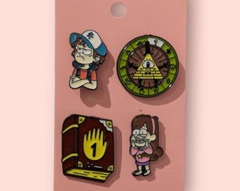 Mystery Pines Inspired  Pin set