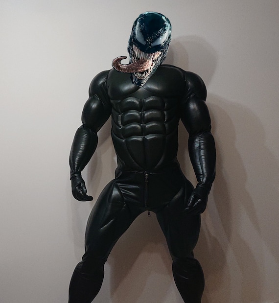 Venom muscle suit costume / faux leather / and very good for Etsy