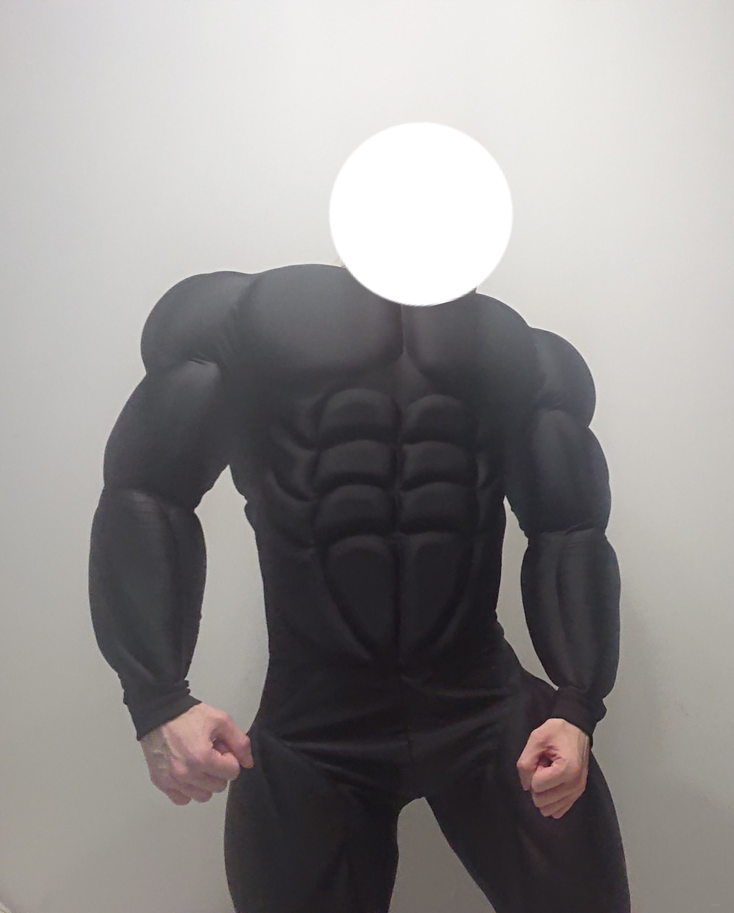 Black muscle suit costume for cosplay Batman Venom Spawn Etsy